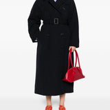 Cappotto trench doppiopetto in blu A.P.C. - donna 