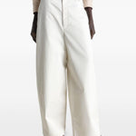 Pantaloni gamba ampia in bianco LEMAIRE  - donna 