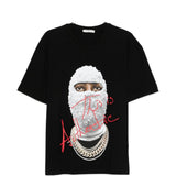 T-shirt con stampa in nero Ih nom uh nit - uomo 