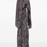 Abito con perline in nero Rabanne - donna 