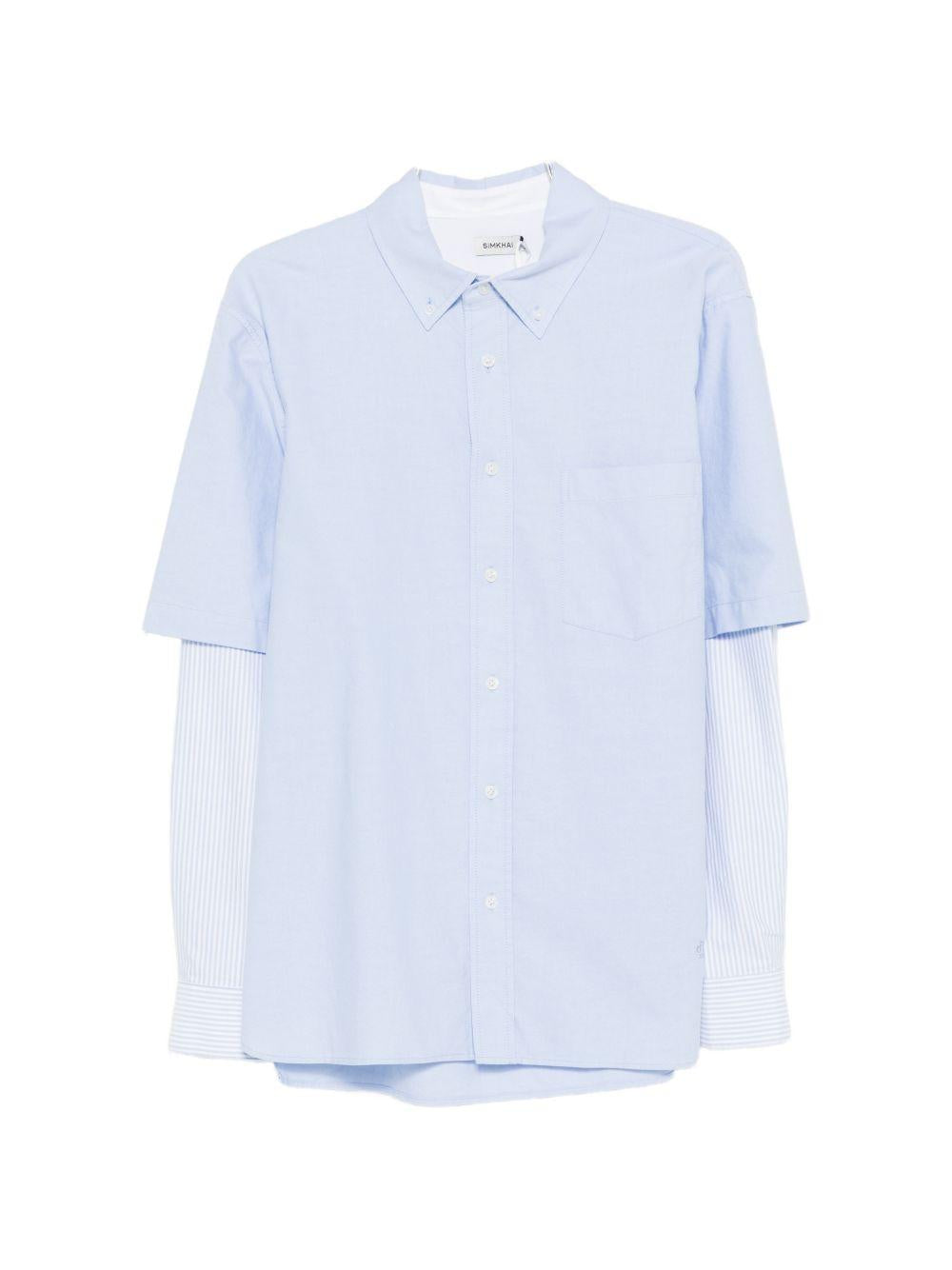 Camicia Quade in azzurro Simkhai - uomo 