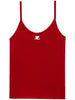 Canotta a coste Reedition in rosso Courrèges - donna