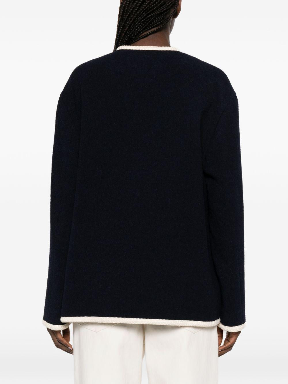 Giacca con bottoni in blu Thelaurent - donna 