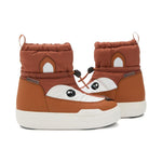 Stivali da neve imbottiti Park Strap in marrone Moon boot kids - bambino 
