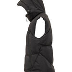 Gilet con zip in nero Jg1 - uomo 