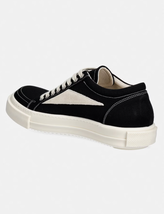 Sneakers basse vintage in nero Rick Owens Drkshdw - uomo 