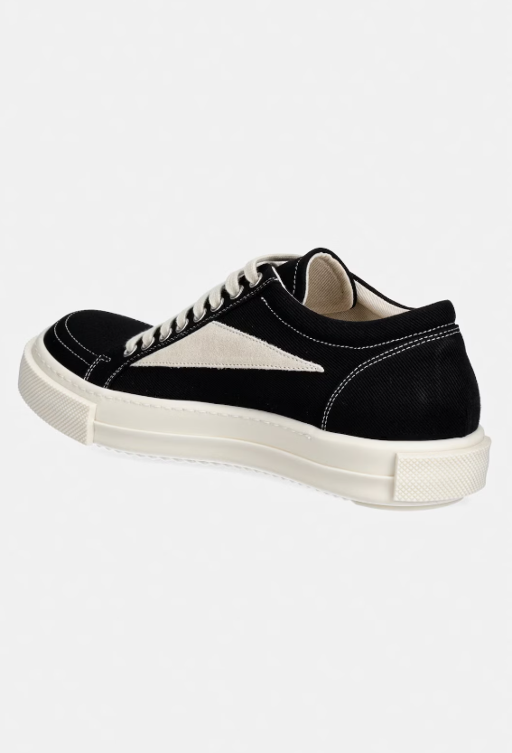 Sneakers basse vintage in nero Rick Owens Drkshdw - uomo 