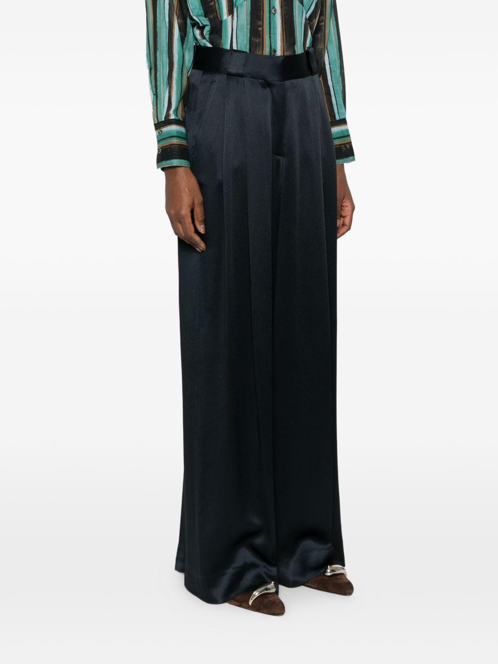 Pantaloni palazzo Novalis in blu BLAZÉ MILANO - donna 
