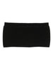 Top a fascia a costine sottili in nero Rick owens - donna