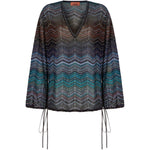 Blusa con motivo chevron multicolor Missoni - donna 