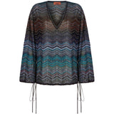 Blusa con motivo chevron multicolor Missoni - donna 