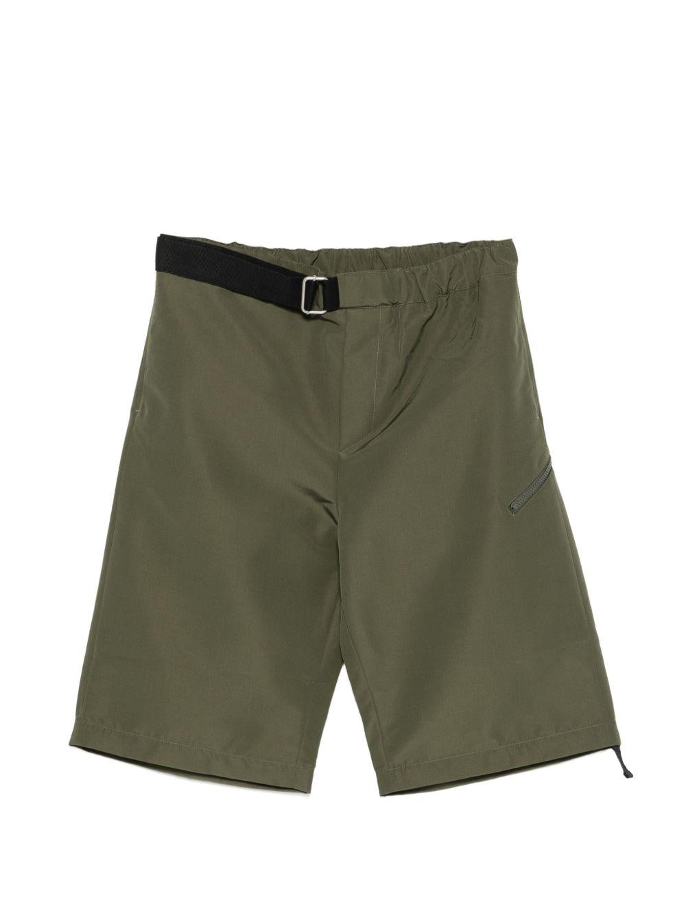 Pantaloncini con cintura in verde Oamc peacemaker - uomo 