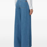 Jeans con bottoni in blu Maxmara weekend - donna 