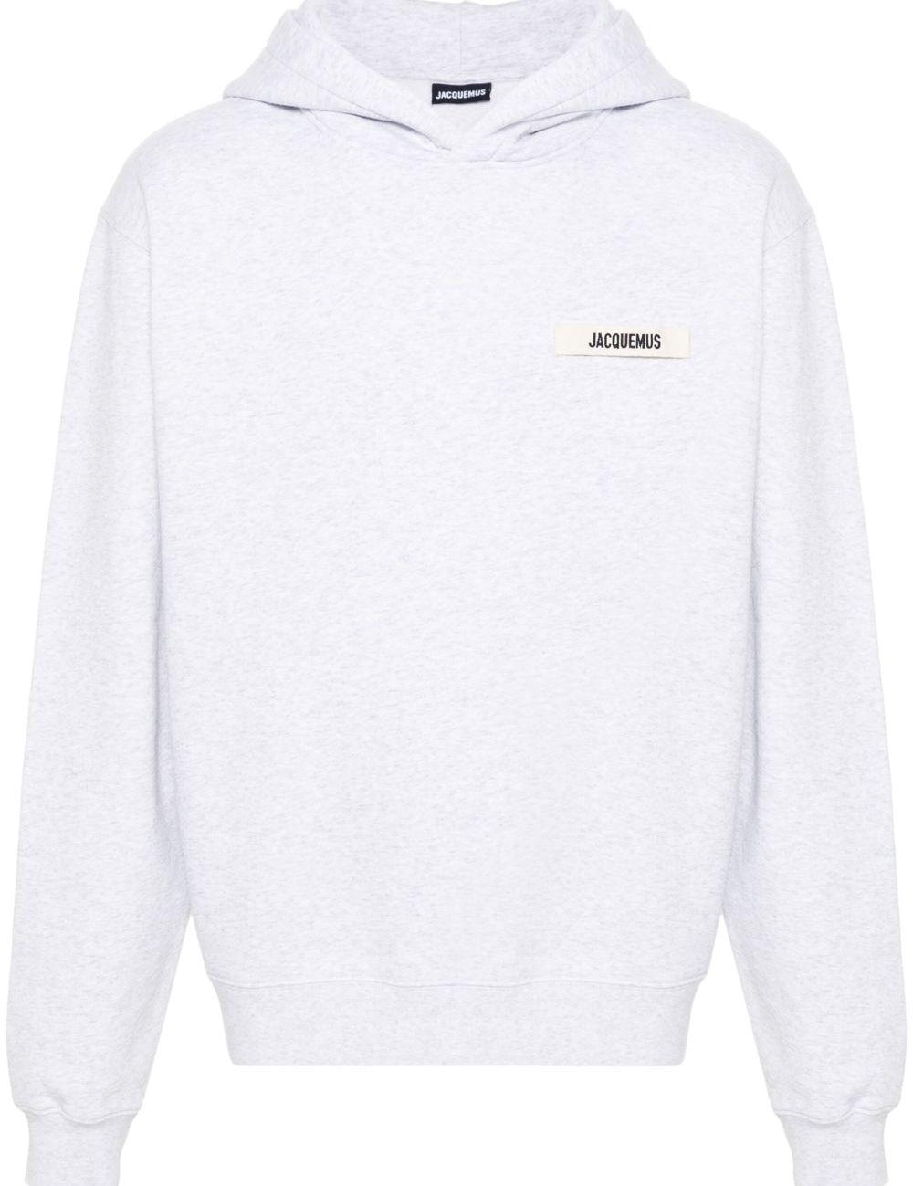 Felpa Le Hoodie Gros Grain in grigio 