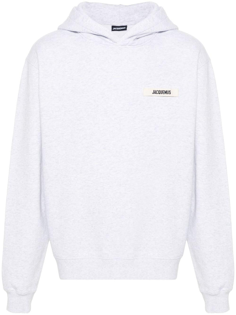 Felpa Le Hoodie Gros Grain in grigio 