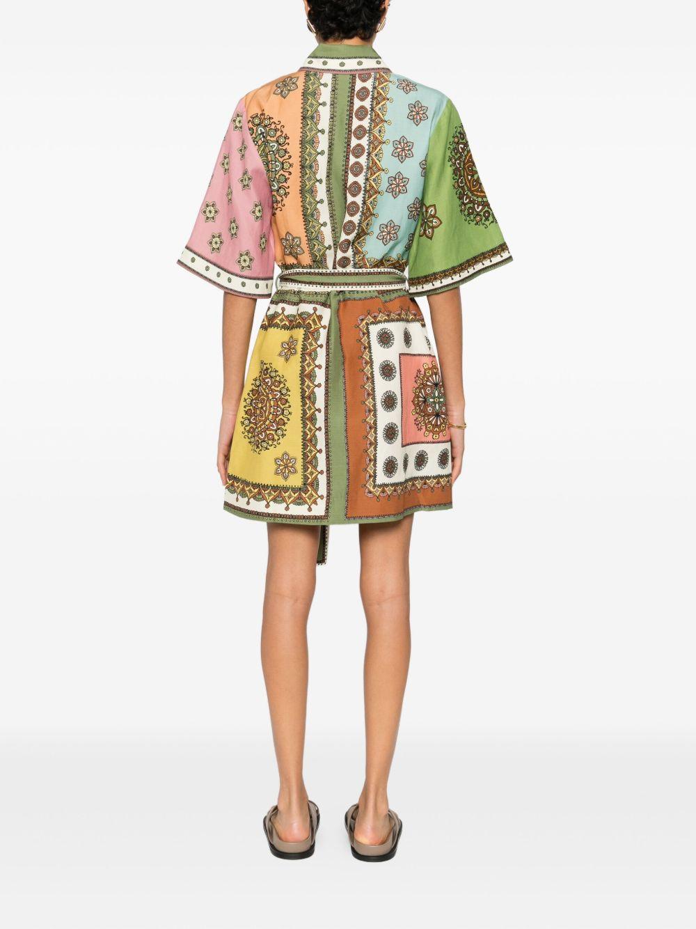 Abito con stampa all-over  multicolore Alemais - donna 
