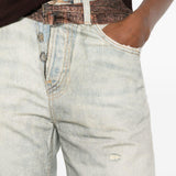 Pantaloni con cintura stampata Bonnie in blu Haikure - donna 