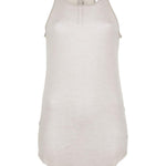 Canotta asimmetrica in grigio Rick Owens - donna 