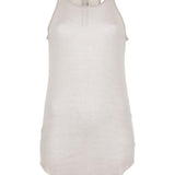 Canotta asimmetrica in grigio Rick Owens - donna 