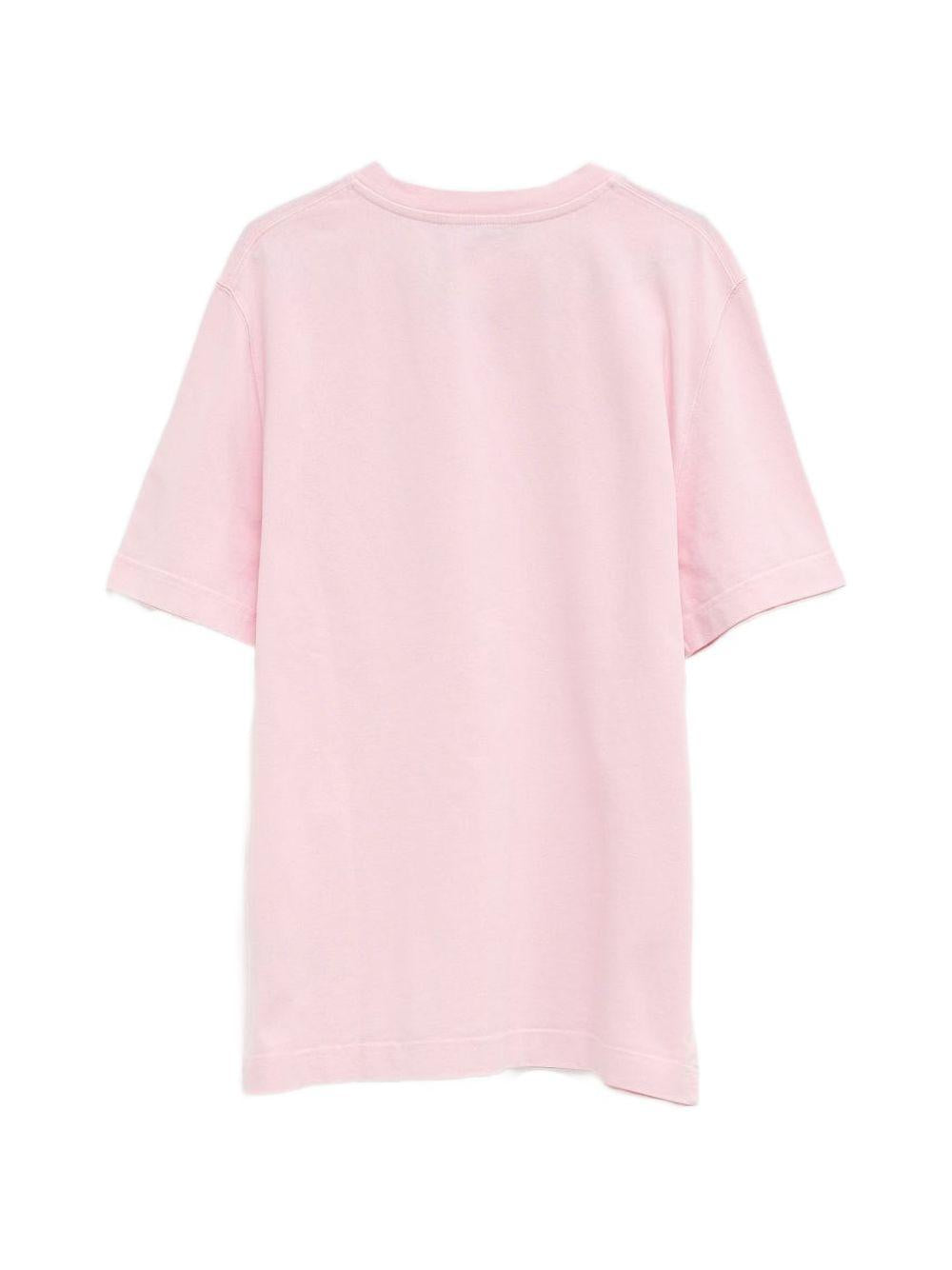 T-shirt a maniche corte le tshirt gros grain in rosa Jacquemus - unisex 