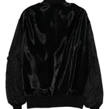 Mantella con pieghe in nero Junya Watanabe - donna 