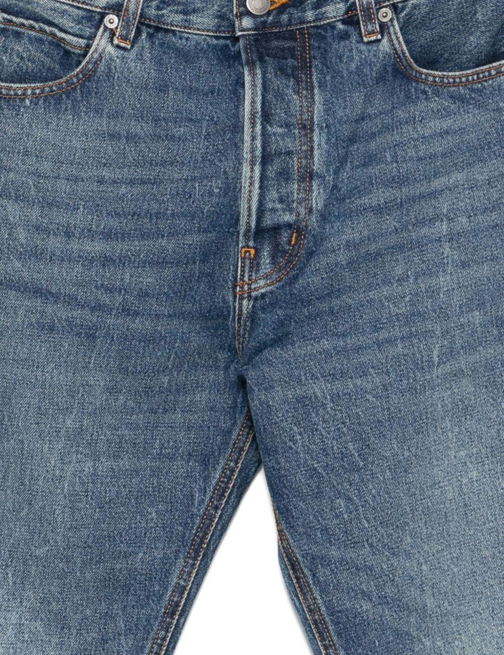 Jeans con effetto schiarito in blu Haikure - uomo 