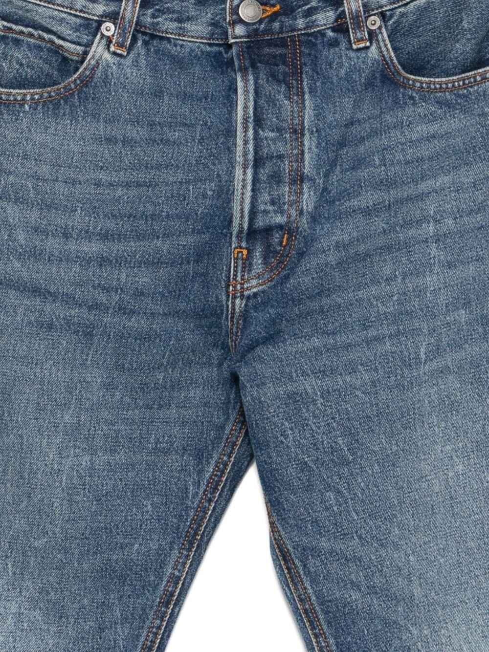 Jeans con effetto schiarito in blu Haikure - uomo 