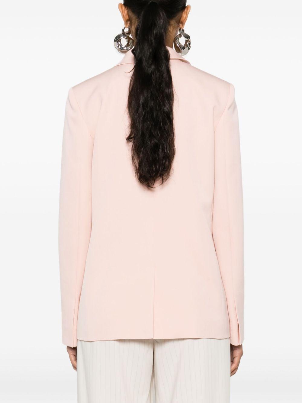Blazer monopetto in rosa - donna 