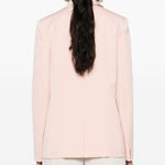 Blazer monopetto in rosa - donna 