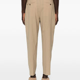 Pantaloni affusolati a pieghe in marrone Briglia 1949 - uomo 