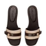 Ciabatte Romy  in marrone Tory burch - donna 
