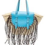 Borsa Tropicana Capri in blu e beige Cuba LAb - donna 