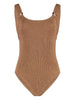Costume intero domino in marrone hunza g - donna