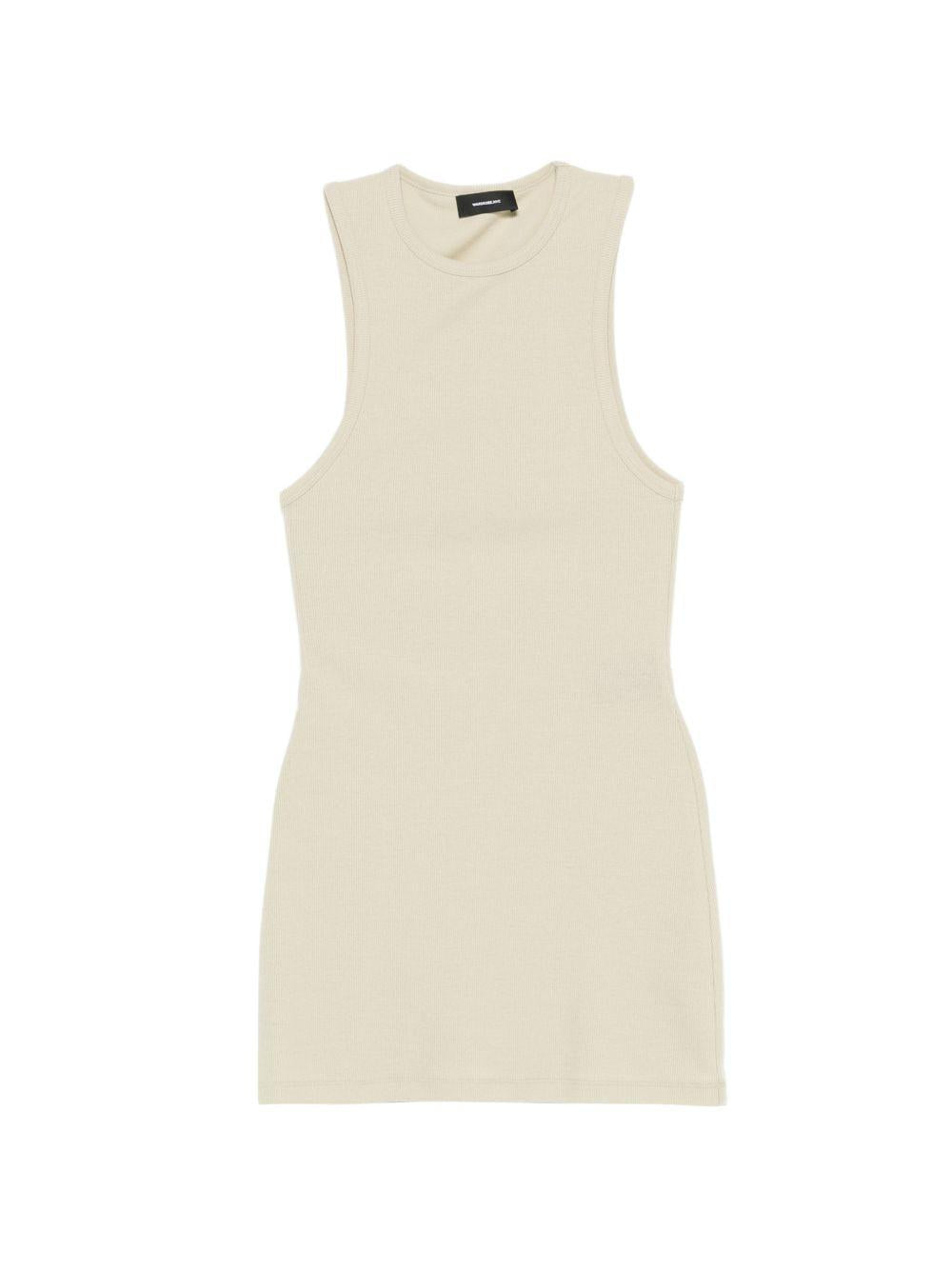 Abito a canotta in grigio WARDROBE.NYC - donna 