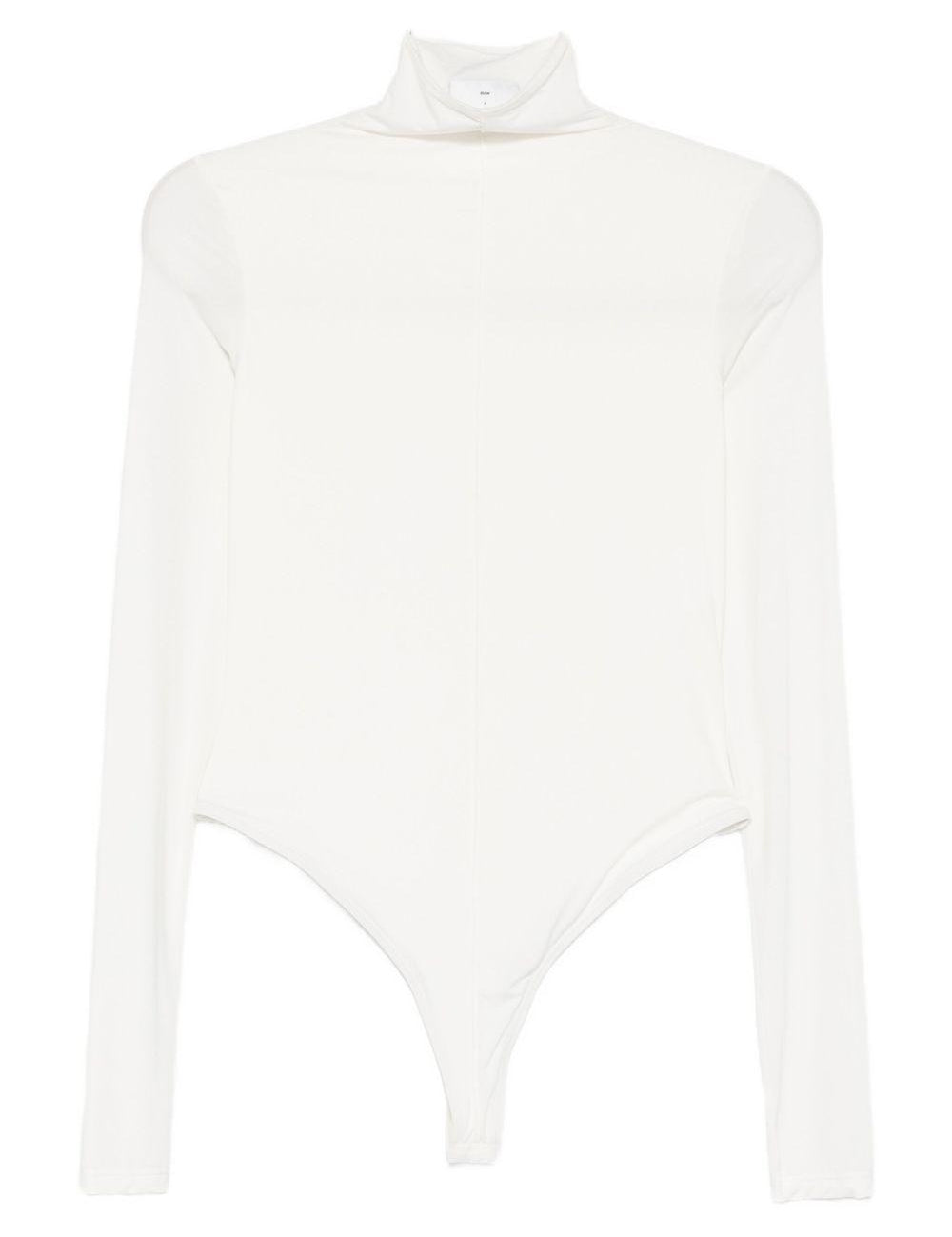 Body a collo alto in bianco Wardrobe.Nyc - donna 