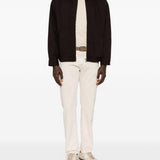 T-shirt girocollo in beige Eleventy - uomo 