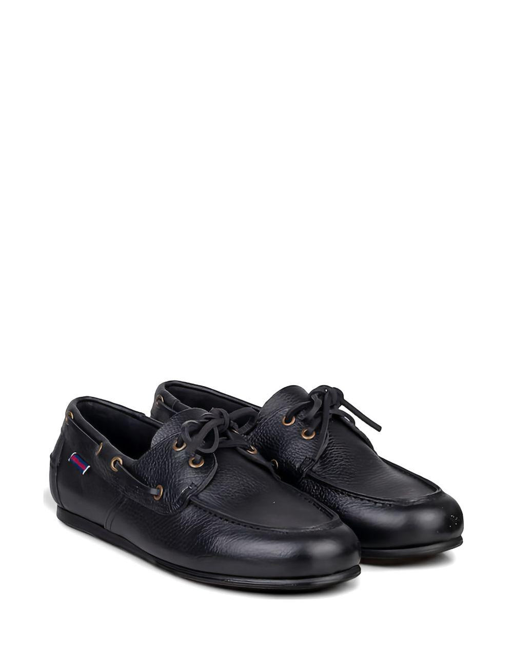 Mocassini Owen Tumbled in nero Sebago - uomo 