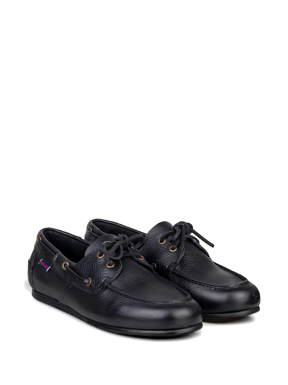 Mocassini Owen Tumbled in nero Sebago - uomo 