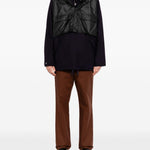 Giacca smock con cappuccio in nero Barbour x kaptain sunshine - uomo 