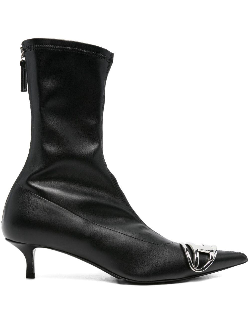 Stivaletti d-venus a punta in nero Diesel - donna 