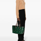 Borsa tote Japan in verde Dragon diffusion - donna 