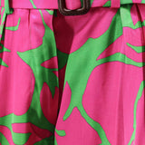 Pantaloni palazzo stampa floreale multicolor dries van noten - donna 