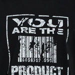 T-shirt con stampa grafica in nero 44 label group - uomo 
