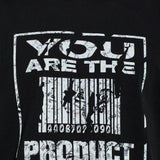 T-shirt con stampa grafica in nero 44 label group - uomo 