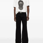 T-shirt con stampa in bianco Ih nom uh nit - uomo 