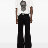 T-shirt con stampa in bianco Ih nom uh nit - uomo 
