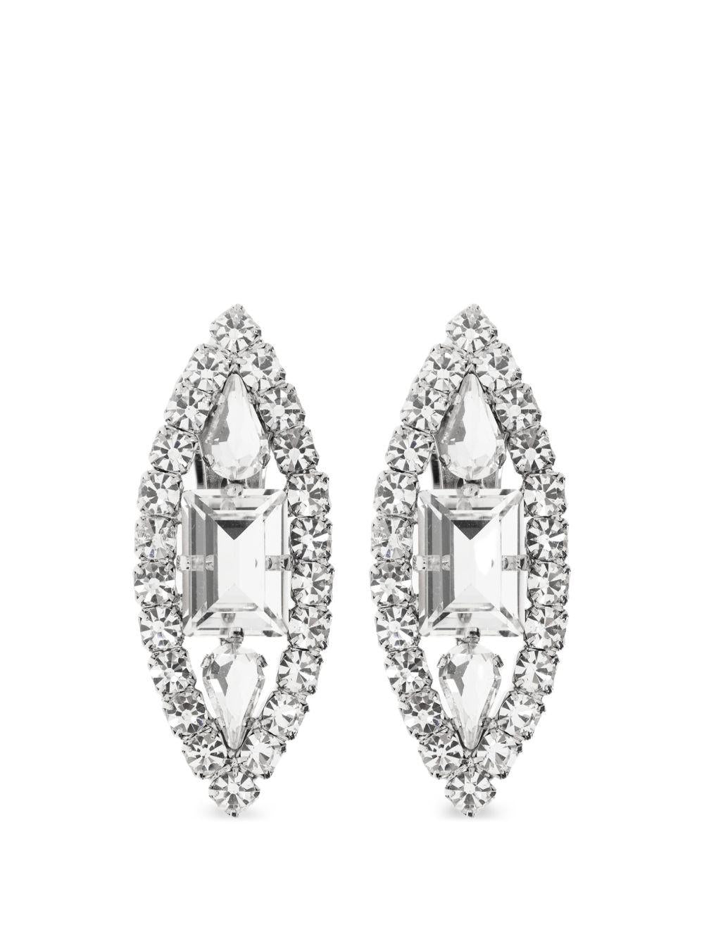 Orecchini con cristalli in argento Alessandra rich - donna 