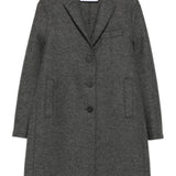 Cappotto con applicazione e bottoni in grigio Harris Wharf London - donna 