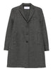 Cappotto con applicazione e bottoni in grigio Harris Wharf London - donna