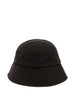 Cappello bucket con applicazione in nero Comme des garcons homme - uomo